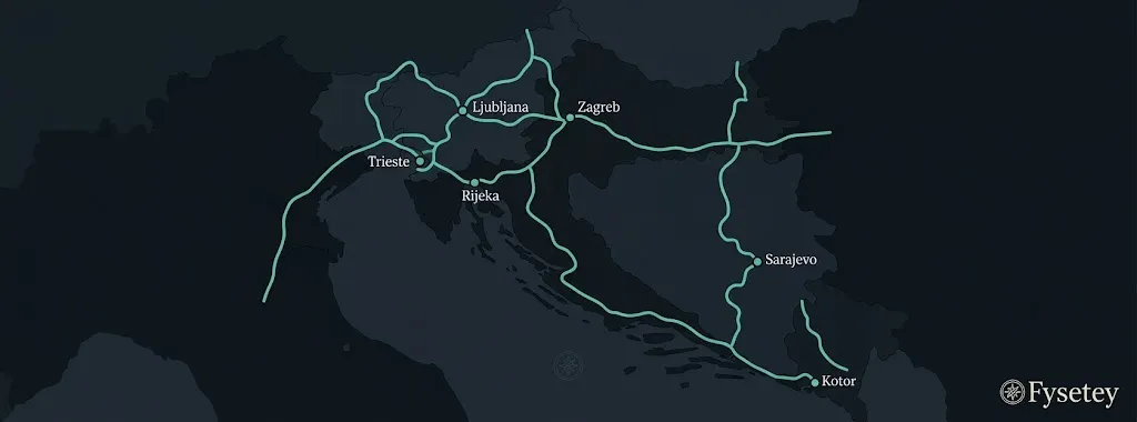 Karta biciklističkih ruta